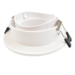 Anello circolare per lampadina GU10 / MR16 - Taglio Ø75-80 mm - IP54