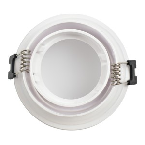 Anello circolare per lampadina GU10 / MR16 - Taglio Ø75-80 mm - IP54