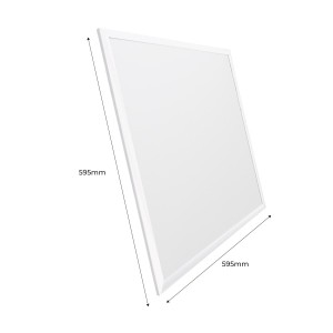 Pack 2 pannelli LED slim CCT dimmerabili con telecomando - 60x60cm - 40W