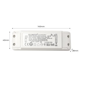 Pack 2 pannelli LED slim CCT dimmerabili con telecomando - 60x60cm - 40W