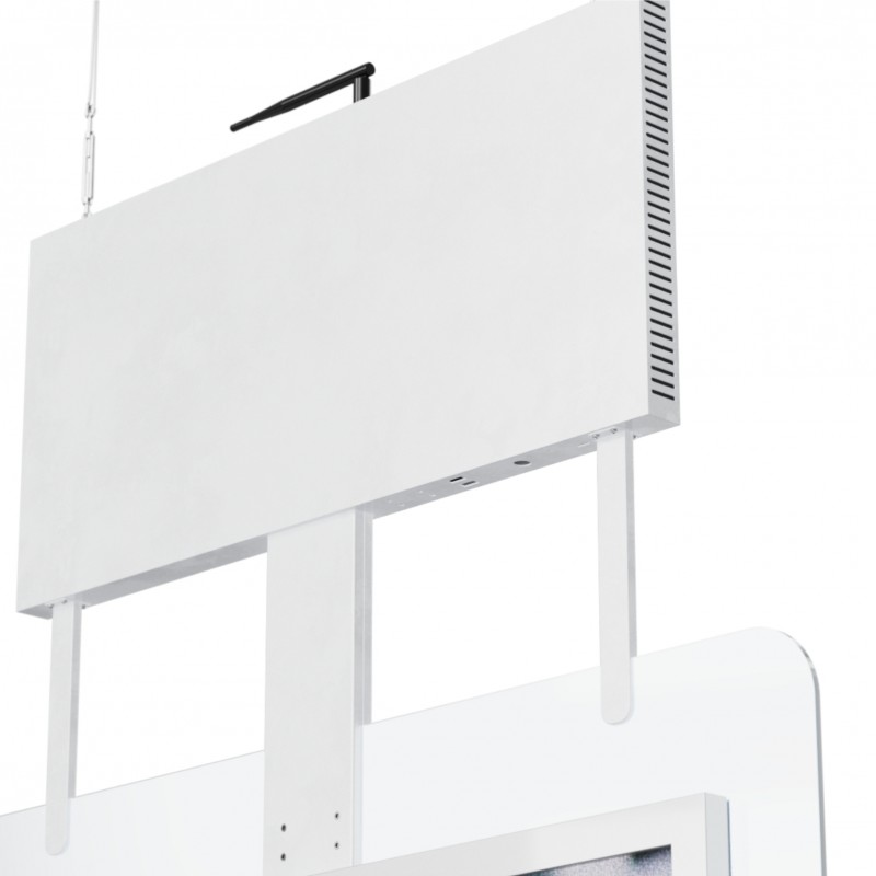 Display pubblicitario LCD a sospensione Full HD 55" - bifacciale - IP20 Display pubblicitario LCD a sospensione Full HD 55" - bifacciale - IP20