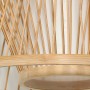 Lampada a sospensione in bambù "Rise" con interruttore e spina