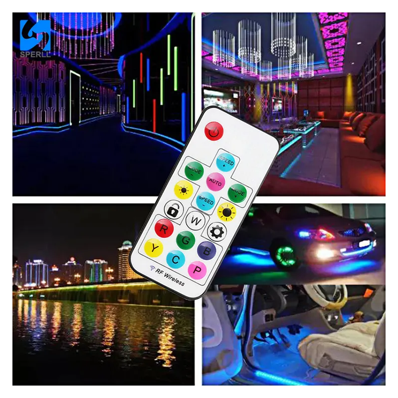 Controller LED IC pixel RGB/RGBW con telecomando RF - 5-24V DC - 2048 pixel Controller LED IC pixel RGB/RGBW con telecomando RF - 5-24V DC - 2048 pixel