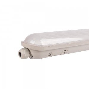 Plafoniera stagna LED lineare collegabile CCT con sensore di movimento - 120 cm - 40W - IP65