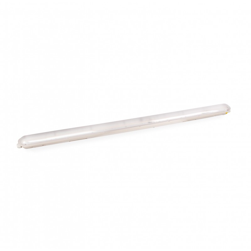 Plafoniera stagna LED lineare collegabile CCT con sensore di movimento - 150cm - 56W - IP65