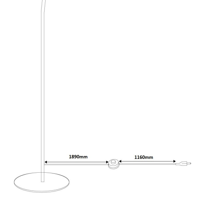 Lampada da terra in legno e vimini "Frankie" - E27 Lampada da terra in legno e vimini "Frankie" - E27