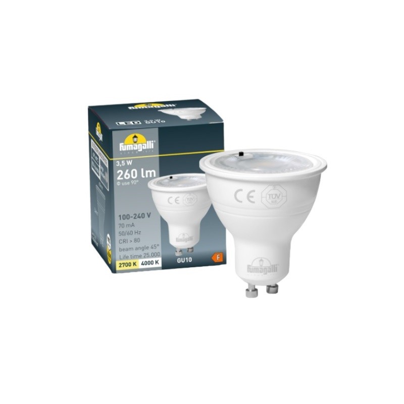 Applique da parete FUMAGALLI "Marta 90-1" - GU10 - IP55 - 3,5W Applique da parete FUMAGALLI "Marta 90-1" - GU10 - IP55 - 3,5W