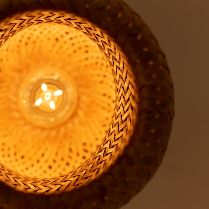 Lampada tripla a sospensione in vimini "Trisa" - 3xE27 Lampada tripla a sospensione in vimini "Trisa" - 3xE27