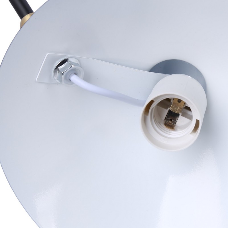 Lampada da parete di design "Louise" con spina - Ispirazione "Serge Mouille"- 2xE27 Lampada da parete di design "Louise" con spina - Ispirazione "Serge Mouille"- 2xE27