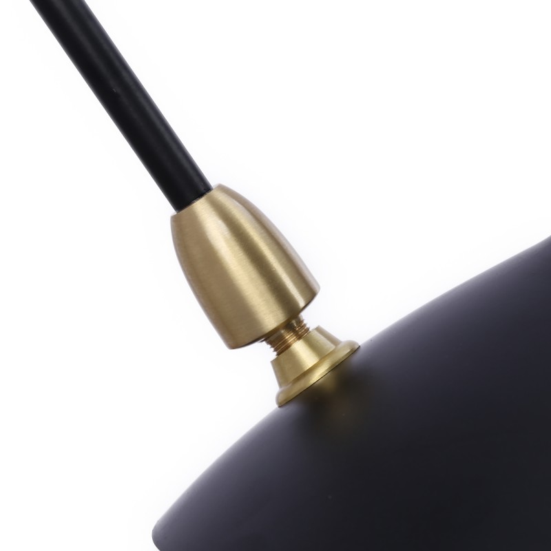 Lampada da parete di design "Louise" con spina - Ispirazione "Serge Mouille"- 2xE27 Lampada da parete di design "Louise" con spina - Ispirazione "Serge Mouille"- 2xE27