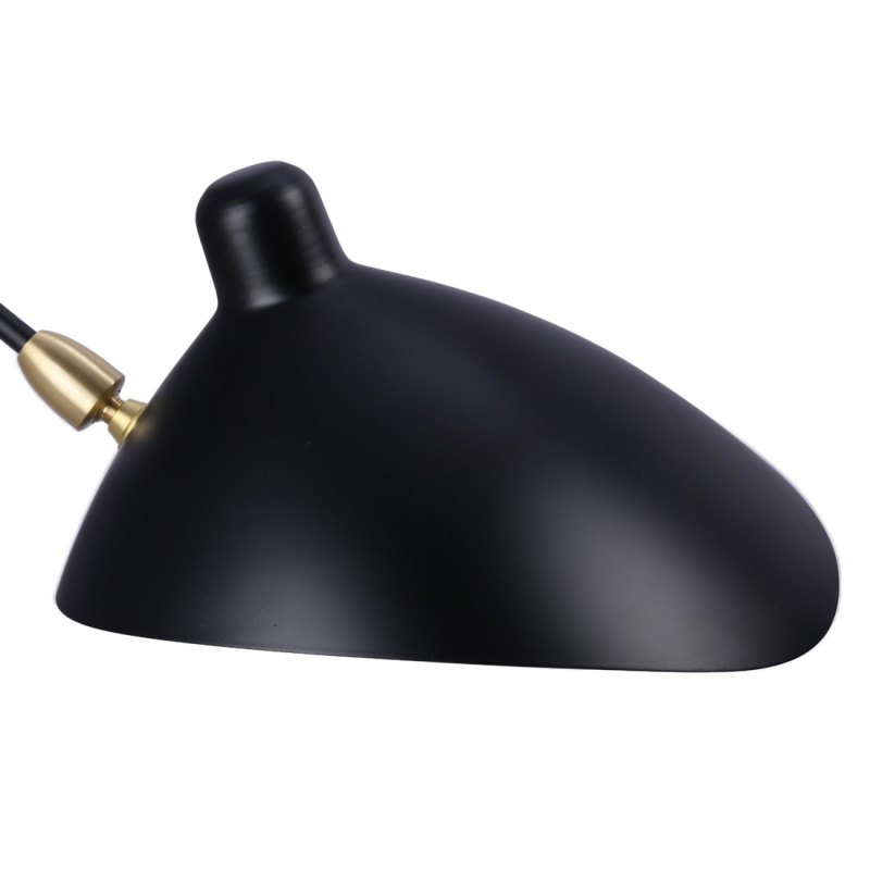 Lampada da parete di design "Louise" con spina - Ispirazione "Serge Mouille"- 2xE27 Lampada da parete di design "Louise" con spina - Ispirazione "Serge Mouille"- 2xE27