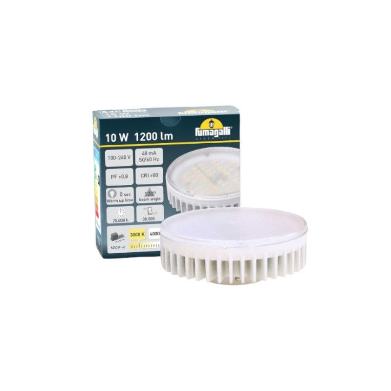 Downlight a soffitto CCT "Livia 160" FUMAGALLI - 10W - GX53 - IP55 Downlight a soffitto CCT "Livia 160" FUMAGALLI - 10W - GX53 - IP55