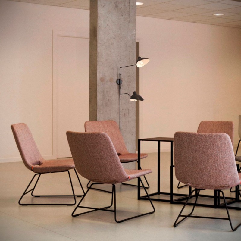 Lampada da parete di design "Louise" con spina - Ispirazione "Serge Mouille"- 2xE27 Lampada da parete di design "Louise" con spina - Ispirazione "Serge Mouille"- 2xE27