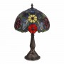 Lampada da tavolo "Saura" ispirazione "Tiffany" - Ø 30cm