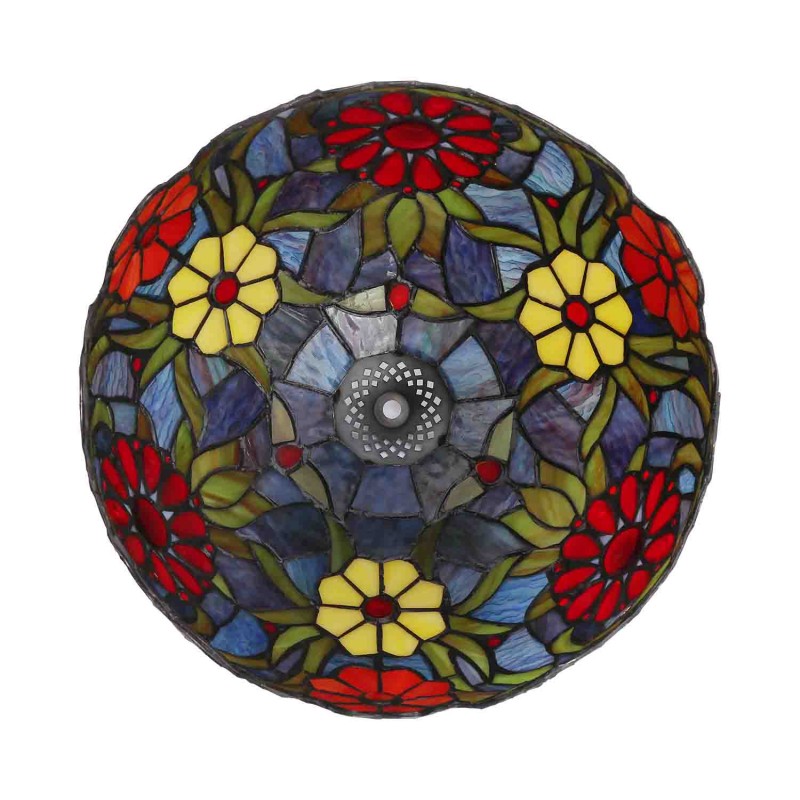 Lampada da tavolo "Saura" ispirazione "Tiffany" - Ø 30cm Lampada da tavolo "Saura" ispirazione "Tiffany" - Ø 30cm