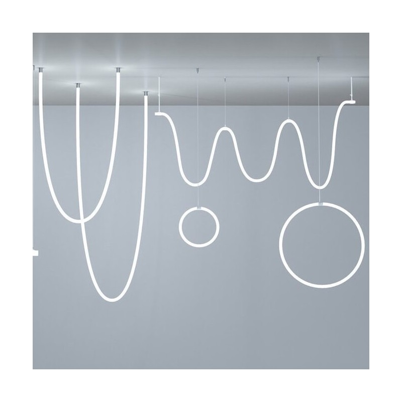 Neon LED flex 360° circolare - Ø22mm - 2 metri - 24V DC - 240Ch/m - 19,2W/m - IP65