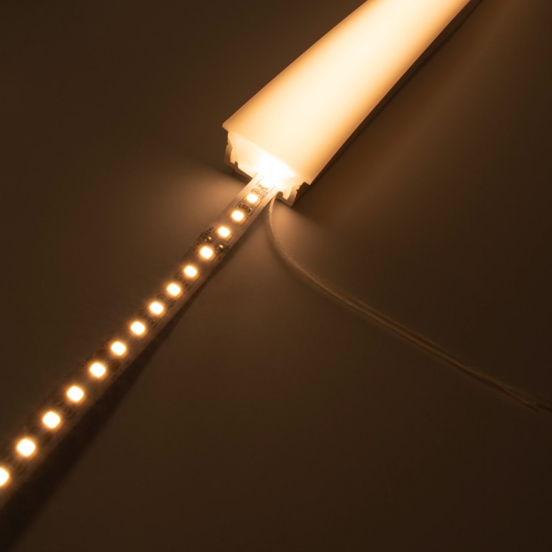 Guaina flessibile in silicone per convertire la striscia LED in neon - 30x20mm - 5 metri - Flessione verticale Guaina flessibile in silicone per convertire la striscia LED in neon - 30x20mm - 5 metri - Flessione verticale