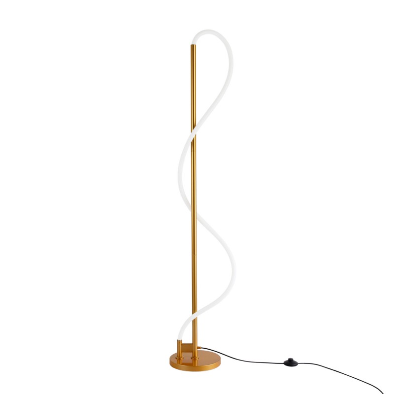 Lampada da terra moderna neon ondulato CORDA-Dimmerabile 30W