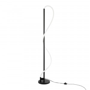 Lampada da terra moderna neon ondulato "Corda" - 360º - Dimmerabile - 30W - 3000K