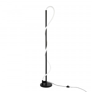 Lampada da terra moderna neon ondulato "Corda" - 360º - Dimmerabile - 30W - 3000K