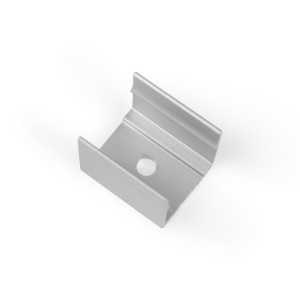 Clip di fissaggio in metallo per guaina flessibile in silicone 16x16 mm (rif. WOS1616)