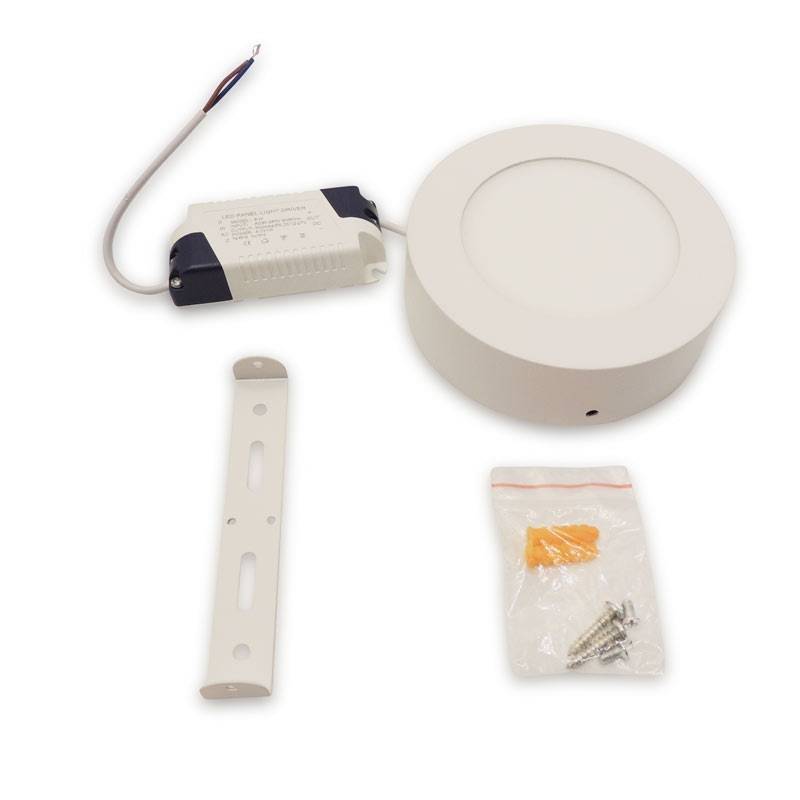 Faretto LED da superficie 6W rotondo SMD2835 230V