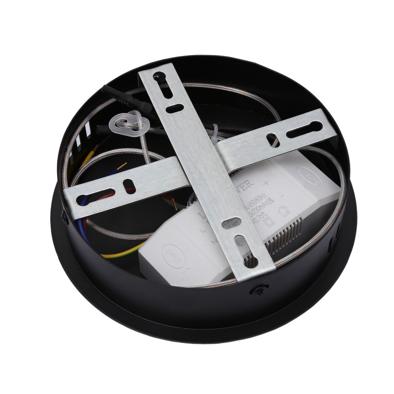 Lampada a sospensione moderna neon ondulante "Corda" - 360º - 45W - 3000K Lampada a sospensione moderna neon ondulante "Corda" - 360º - 45W - 3000K