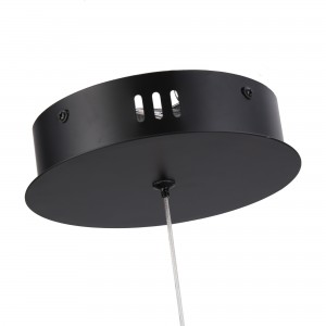 Lampada a sospensione moderna neon ondulante "Corda" - 360º - 45W - 3000K