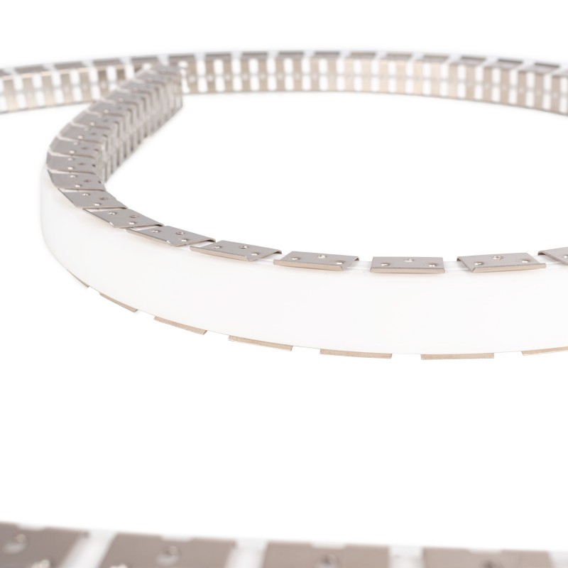 Profilo flessibile in alluminio 16x16 mm per guaine in silicone - 2 metri Profilo flessibile in alluminio 16x16 mm per guaine in silicone - 2 metri