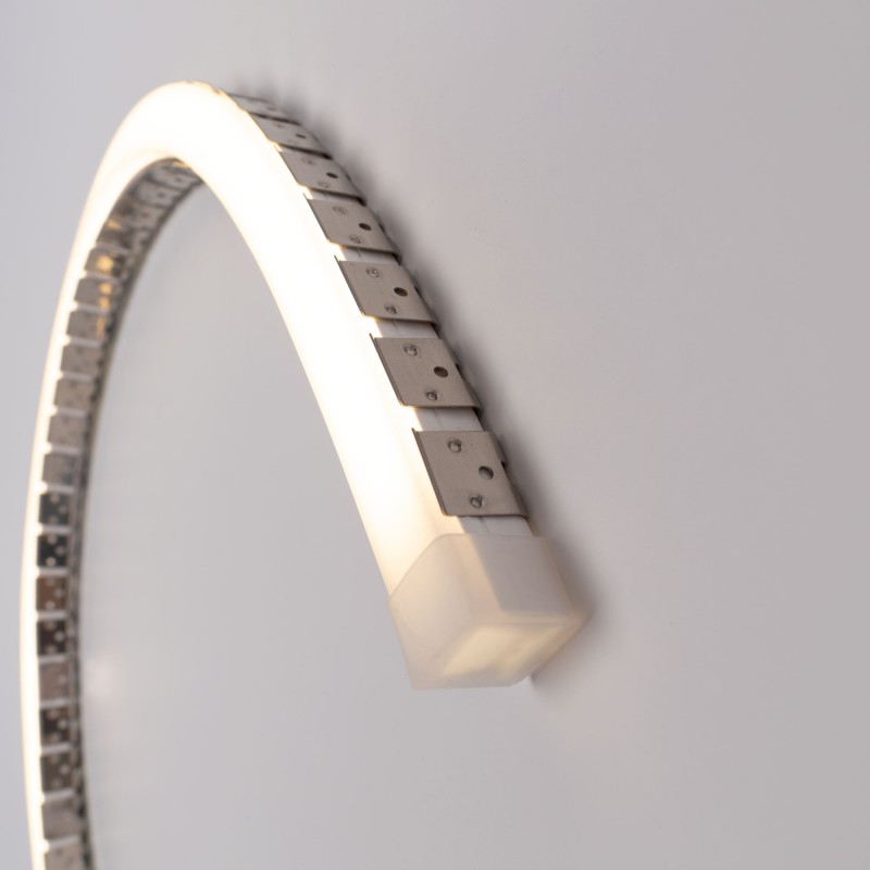 Guaina in silicone per la conversione della striscia LED in neon - 16x16mm - 5m - Curvatura orizzontale