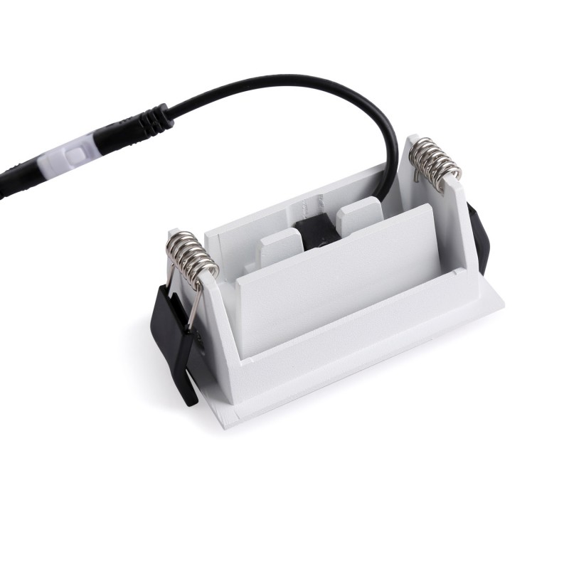 Faretto lineare LED da incasso 6W - Orientabile - UGR18 - CRI90 Faretto lineare LED da incasso 6W - Orientabile - UGR18 - CRI90