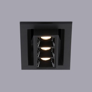 Faretto lineare LED da incasso 6W - Orientabile - UGR18 - CRI90