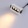 Faretto lineare LED da incasso 6W - Orientabile - UGR18 - CRI90