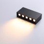 Faretto lineare LED nero da superficie - 10W - UGR18 - CRI90 - Chip OSRAM