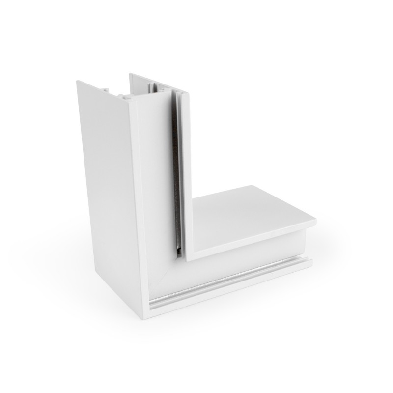 Giunto L per binari magnetici da superficie 20 mm - Orizzontale Giunto L per binari magnetici da superficie 20 mm - Orizzontale