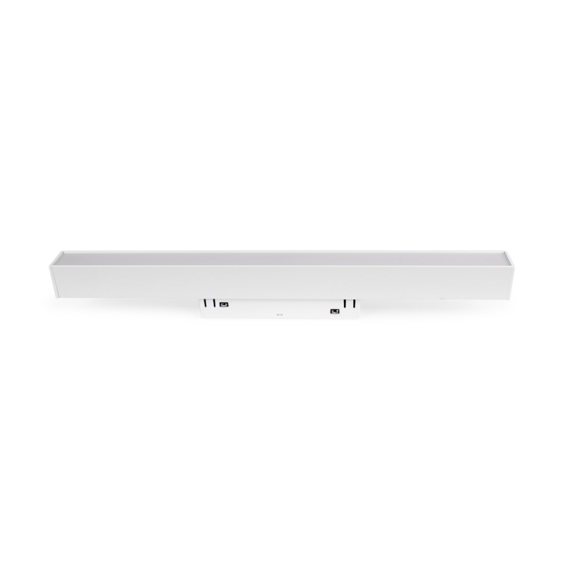 Faretto lineare LED opalino a binario magnetico 48V - 10W - Bianco