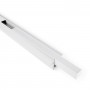 Faretto lineare LED opalino a binario magnetico 48V - 10W - Bianco