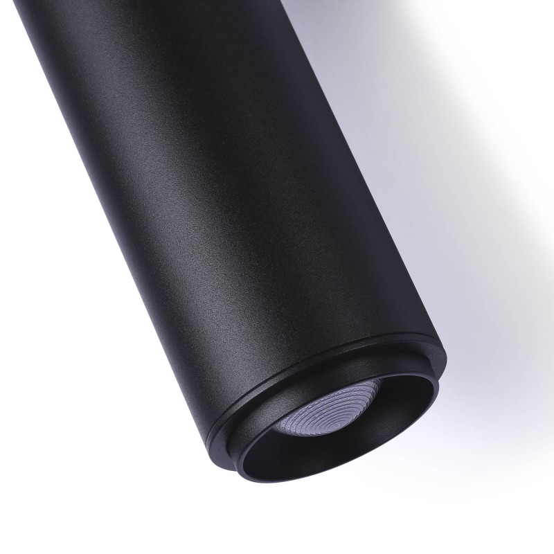 Faretto LED a sospensione per binario magnetico con ZOOM 15°- 60° - 48V - 8W - UGR16 - CRI95 Faretto LED a sospensione per binario magnetico con ZOOM 15°- 60° - 48V - 8W - UGR16 - CRI95