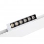 Faretto lineare LED orientabile a binario magnetico 48V - 6W - UGR16 - Bianco