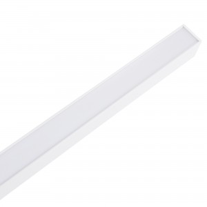 Faretto lineare LED opalino a binario magnetico 48V - 20W - Bianco