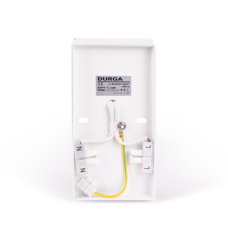 Lampada da parete bidirezionale in legno "Durga" - 2 x GU10 - Interni Lampada da parete bidirezionale in legno "Durga" - 2 x GU10 - Interni