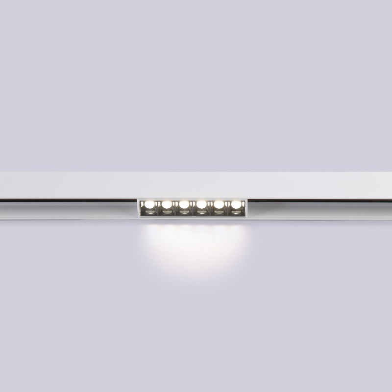 Faretto lineare LED a binario magnetico 48V - 6W - UGR 16 - Bianco