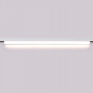 Faretto lineare LED opalino a binario magnetico 48V - 20W - Bianco