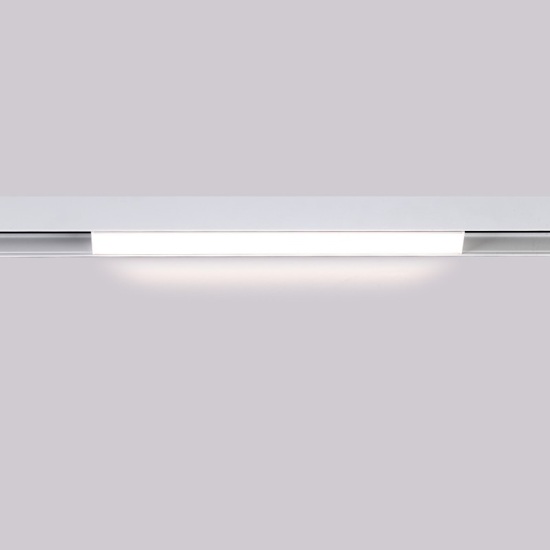 Faretto lineare LED opalino a binario magnetico 48V - 10W - Bianco