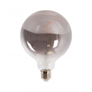 Lampadina decorativa a filamento "Smoky" E27 G125 - 4W - 2200K