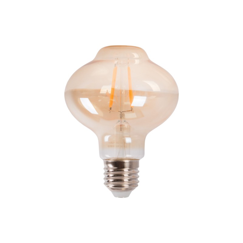 Lampadina a filamento LED E27 G85 - 4W - Vintage Gold - 2200K