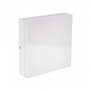 Plafoniera LED quadrata a tenuta stagna 15W - IP44 - 4000K