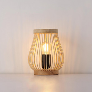 Lampada da tavolo in legno "Oca" - E27
