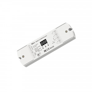 Decoder DMX512 12-24V DC - 5A/canale - 4 canali