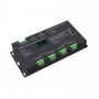 Decoder DMX512 12-24V DC - 5A/canale - 12 canali - Display OLED